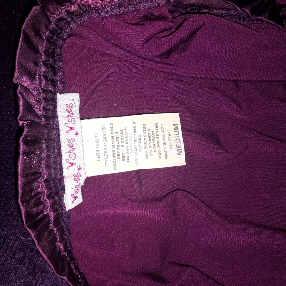 Wishes Wishes Wishes Deep Purple Garment - Picture 3 of 3